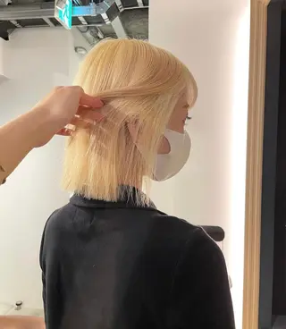 ミディアム カラー 🫧ハイトーン✨格安 より質💐マンツーマのヘアスタイル