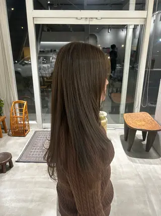 ロング カラー 篠原 若奈のヘアスタイル