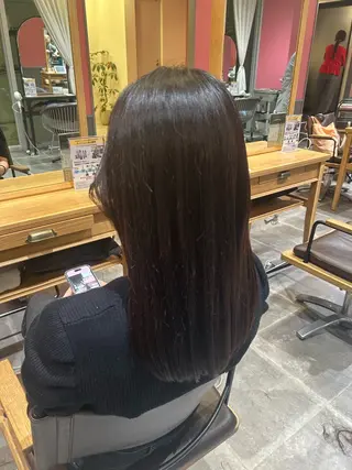 ミディアム カットモデル 梅田 YUKINO 🩷のヘアスタイル