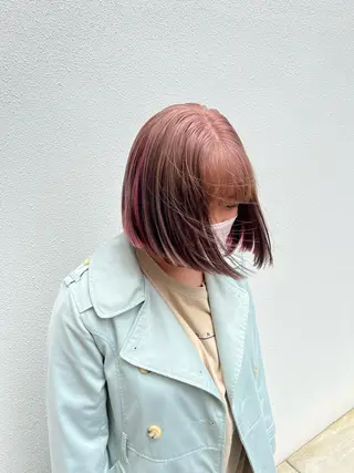 ショート カラー ヘアアレンジ 「sumi」 AMIのヘアスタイル