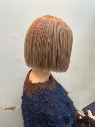 ショート ♡noa/ボブ ナチュラルカラー♡のヘアスタイル