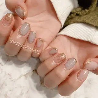 ネイル 地爪育成💅 kanaoanailのネイルデザイン