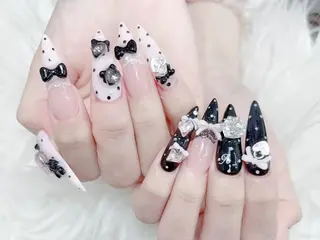 ネイル Hachimochi 🌸長さ出し専門店のネイルデザイン
