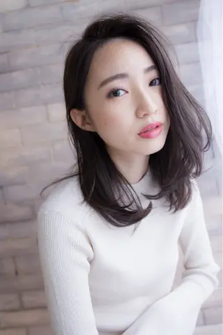 ミディアム 透明感カラー /hiyori🌟のヘアスタイル