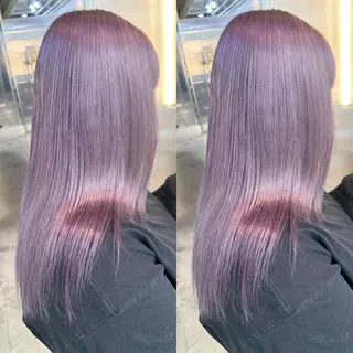 ミディアム カラー yoriダブルカラー 代表すがわらのヘアスタイル