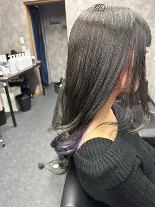 ロング 渡邊 良のヘアスタイル