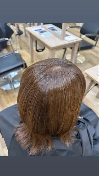 カラー TIDE HAIR 未空のヘアスタイル