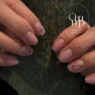 ネイル 岡本 恵｜大人っぽ ・個性ニュアンスのネイルデザイン