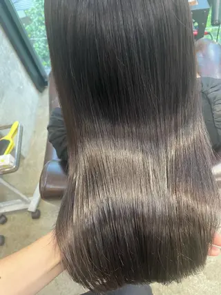 ミディアム 🧸髪質改善/ 艶カラー/成田ありさのヘアスタイル