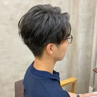 メンズ カット スパのヘアスタイル
