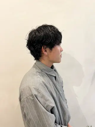 パーマ saya🦢メンズ /ショートカットのヘアスタイル