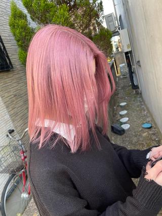カラー デザインカラー／ 梶本 乃梨叶のヘアスタイル