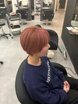 ショート 善財 康葵のヘアスタイル
