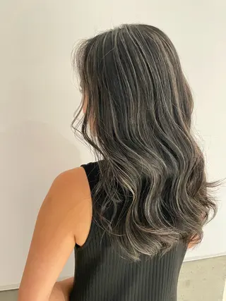 ロング カラー kilto.きょうか 🍑カットモデル🍑のヘアスタイル