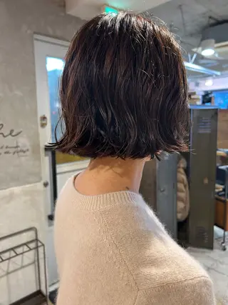 ショート パーマ ayane⭐️ボブ・ ショート・パーマのヘアスタイル