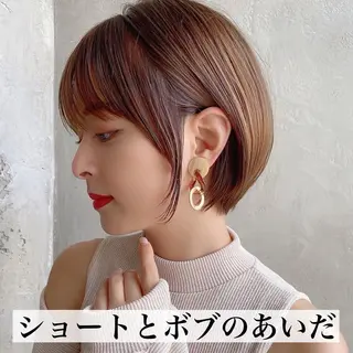 ショート 新宿　ショート・ボブ カットモデル募集のヘアスタイル