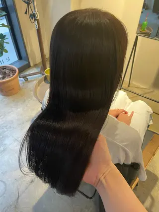 ロング カラー RHAIRSALON 西山梓のヘアスタイル