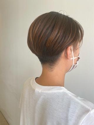 ショート 金子 亜里紗のヘアスタイル