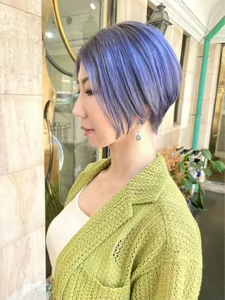 ショート ✨️髪質改善＆艶カラ ー✨️Yudaiのヘアスタイル