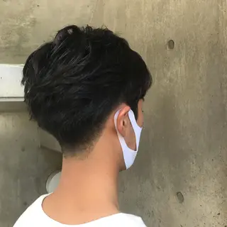 メンズ もりたみかこ 美容師お休み中のヘアスタイル