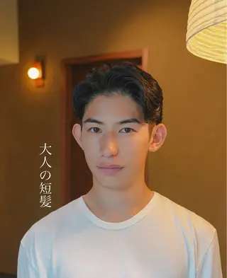 メンズ メンズショート タチカワユウキのヘアスタイル