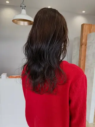 セミロング カラー __ komariのヘアスタイル
