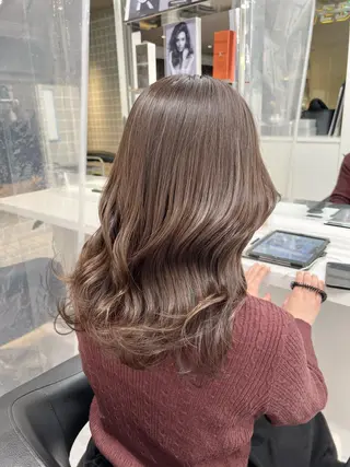 ショート カラー パーマ ヘアアレンジ メンズ キッズ ネイル マツエク・マツパ アイブロウ 上品＆韓国風 🥀海心🥀のヘアスタイル