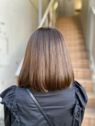 ミディアム カラー 🦋 さとりなのヘアスタイル