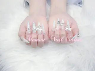 ネイル MoMoA Nail ネイル長さ出し専門店のネイルデザイン