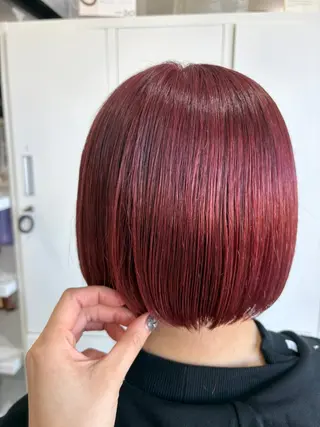 ミディアム カラー GRANDEUR やまだかなのヘアスタイル