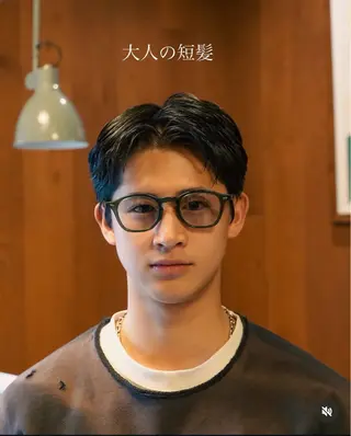 パーマ メンズ メンズ似合わせ タチカワユウキのヘアスタイル