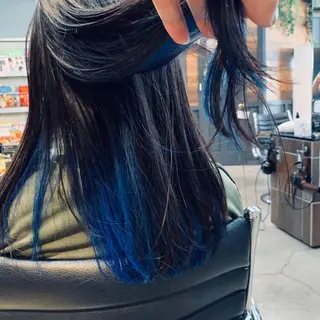 セミロング カラー 月200人を担当 💇‍♀️栗林のヘアスタイル
