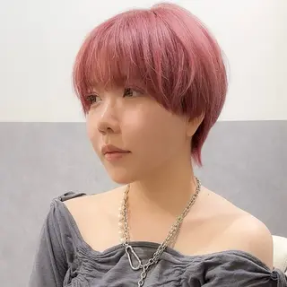 ショート カラー ボブ/パーマ🟥 Genkiのヘアスタイル