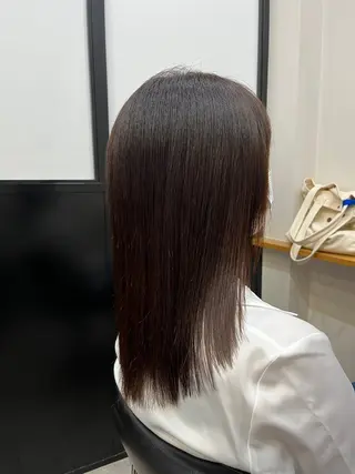セミロング 岩佐 篤武のヘアスタイル
