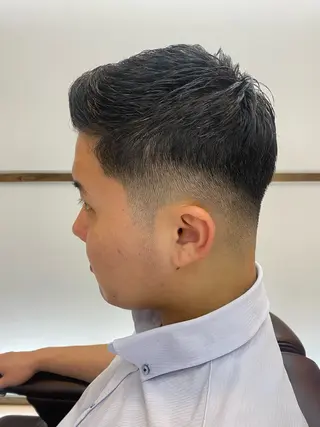 ショート メンズ 森　敦生👑 メンズカット＆パーマのヘアスタイル