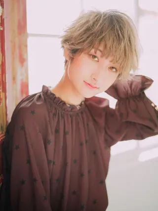 ショート カラー 桜田 修未のヘアスタイル