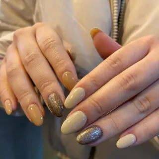 カラー ネイル scre as Etelのネイルデザイン