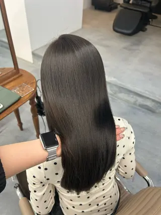 ロング カラー haru 透明感カラー🫧のヘアスタイル