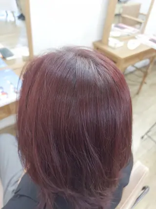 ミディアム カラー SHO 👻原宿 /艶カラーのヘアスタイル