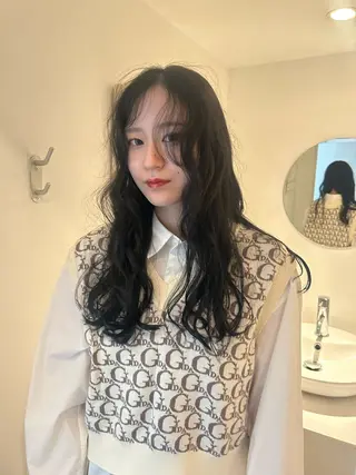 カラー かがやしづ ⭐️カラーモデルのヘアスタイル