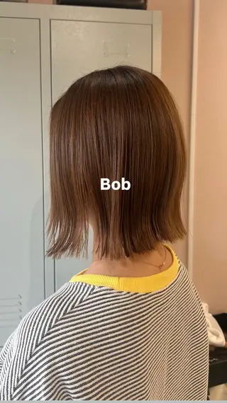 ショート 🌙似合わせカット ⭐️ハイトーンボブのヘアスタイル