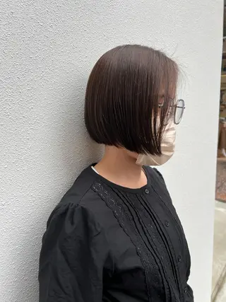 ショート カラー 「sumi」 AMIのヘアスタイル