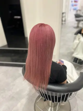 カラー 杉山 陽愛のヘアスタイル