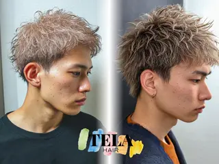 メンズ TELAHAIR 髪質改善特化型サロンのヘアスタイル