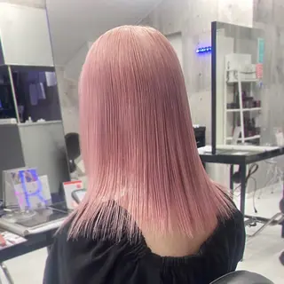 セミロング 💞ハイトーン/ヘア アレンジ💞 くるみのヘアスタイル
