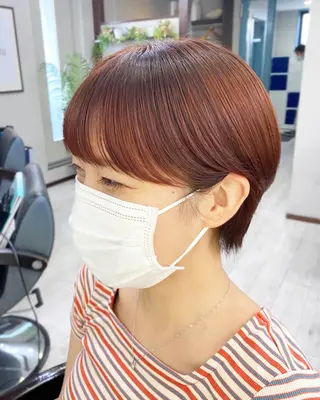 ショート カラー ＊横浜駅＊ 金子 誠也のヘアスタイル