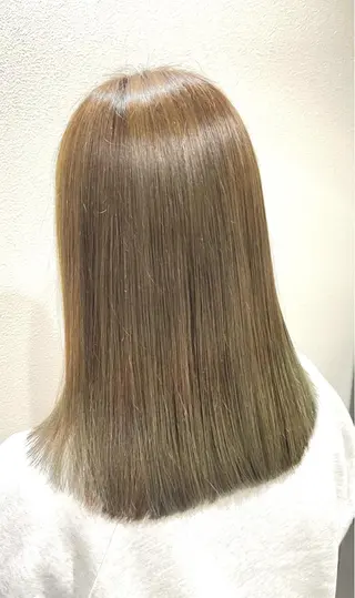 ミディアム anB Bのヘアスタイル