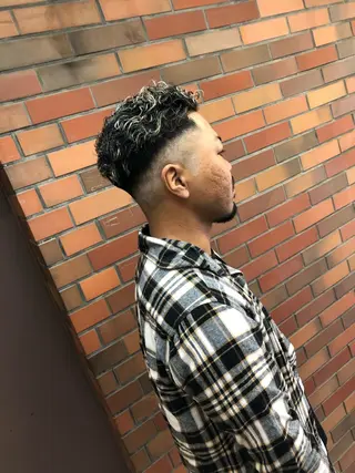 カラー パーマ メンズ TOSHIKI｜ 上福岡メンズ｜副店長のヘアスタイル