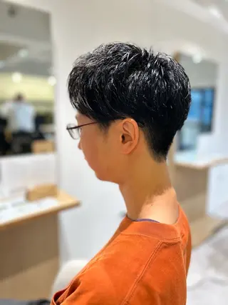 ショート soy kufu 川勝のヘアスタイル
