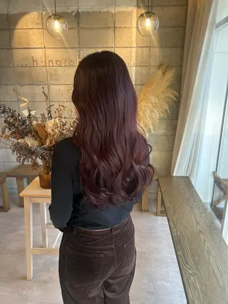 ロング カラー ashiato mizukiのヘアスタイル